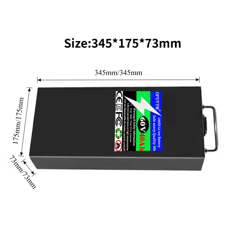 Новый литий-ионный аккумулятор – обзор и цена 60V 30Ah Electric Scooter Battery